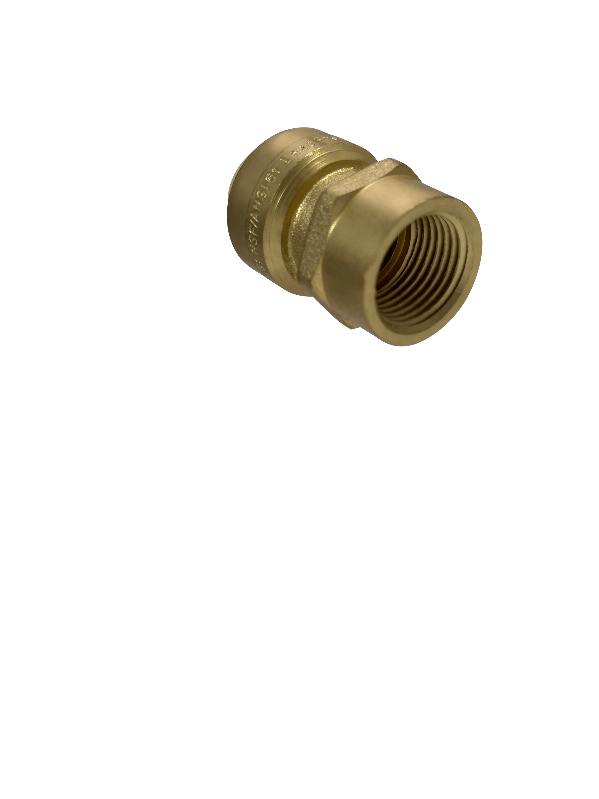 Push Fit Female Adapter Measuring 3/8 inch Push Fit Adapter Specifically Push Fit Female Adapter