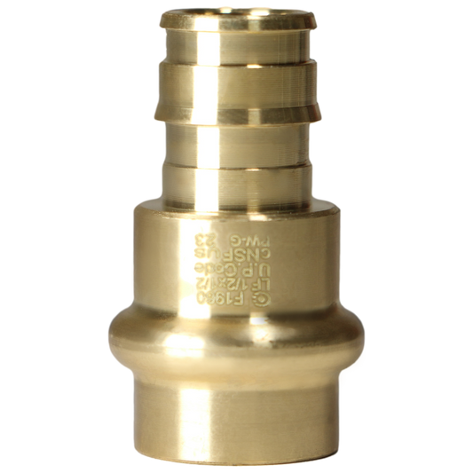  Pex A Press Coupling Measuring 1/2" Pex A x 1/2" Press Coupling Specifically Pex A press coupling