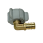 Pex x FNPT Elbow Swivel Adapter Measuring 1/2 Inch Pex x 1/2 Inch FNPT Swivel Elbow Specifically Pex Barb Crimp FNPT
