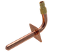  Pex Expansion Copper Stub Out Measuring 1/2 inch Pex A Stub Out Elbow with Flange | 3-1/2" x 6" Specifically Pex Expansion Stub Out