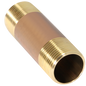 3/4 in x 3 in Red Brass Nipple 3/4 in x 5 in Red Brass Nipple Measuring 3/4 inch x 3 inch Specifically Brass NippleBrass Nipple