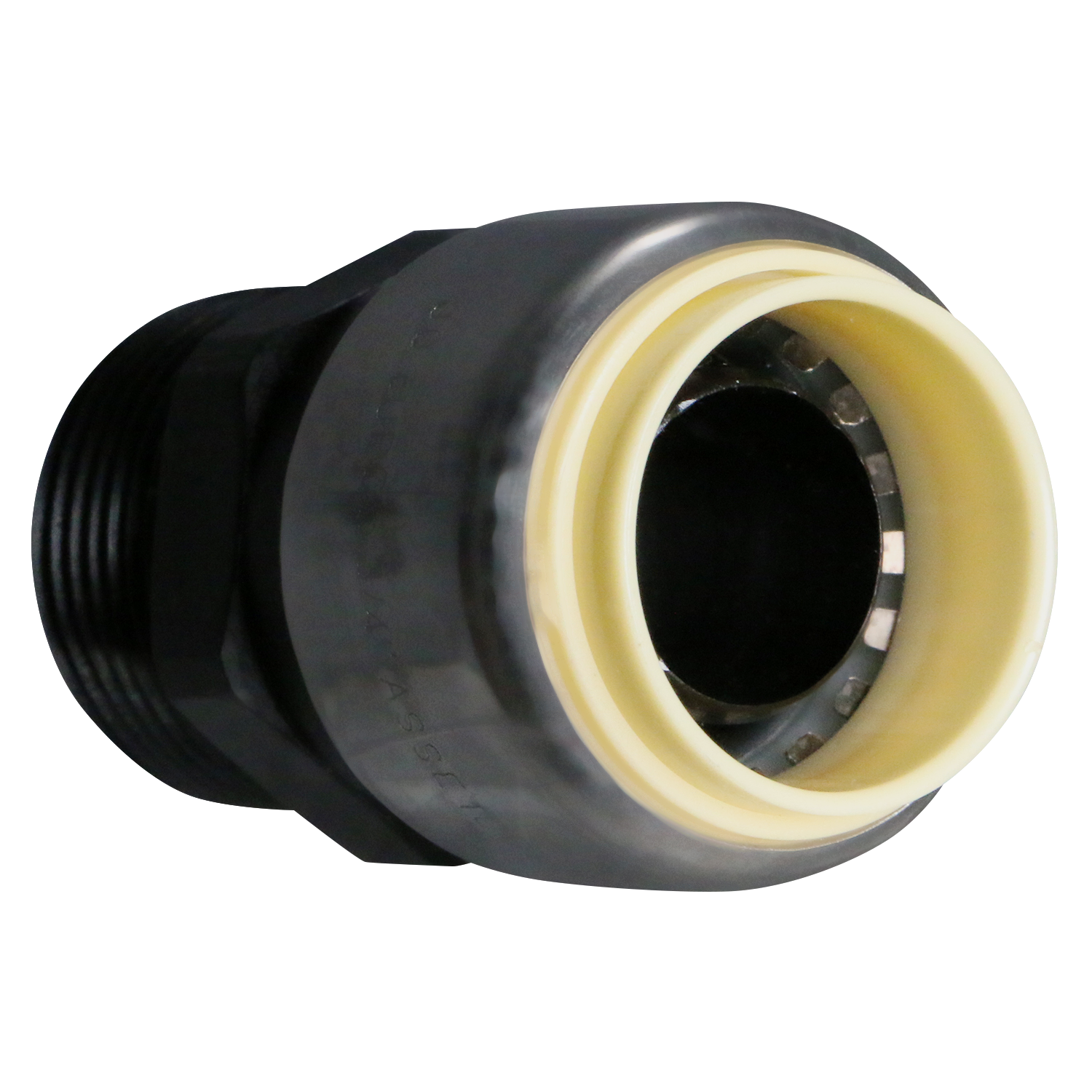  3/4" Push Fit Male Adapter Push To Connect Adapter PPSU Plastic 3/4" Push Fit Cap Push To Connect Cap PPSU Plastic Measuring 3/4" Specifically Push Fit Plastic AdapterPush Fit Plastic Cap