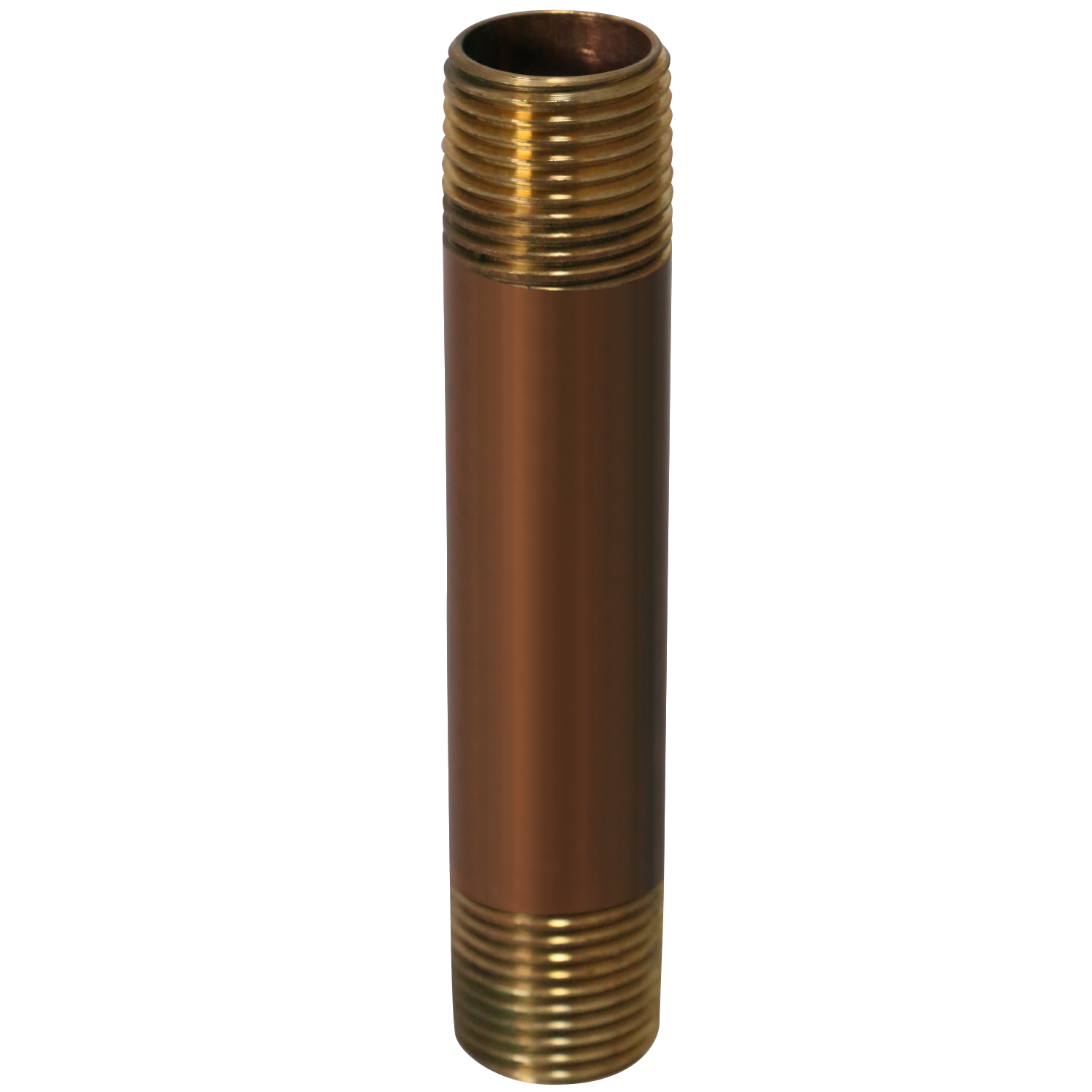 1/2 in x 4-1/2 in Red Brass Nipple 1/2 in x 5 in Red Brass Nipple Measuring 1/2 inch x 4-1/2 inch Specifically Brass NippleBrass Nipple