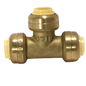 Push Fit Tee Push to Connect Tee Measuring 1/4 inch Push Fit Tee Specifically Push Fit Tee