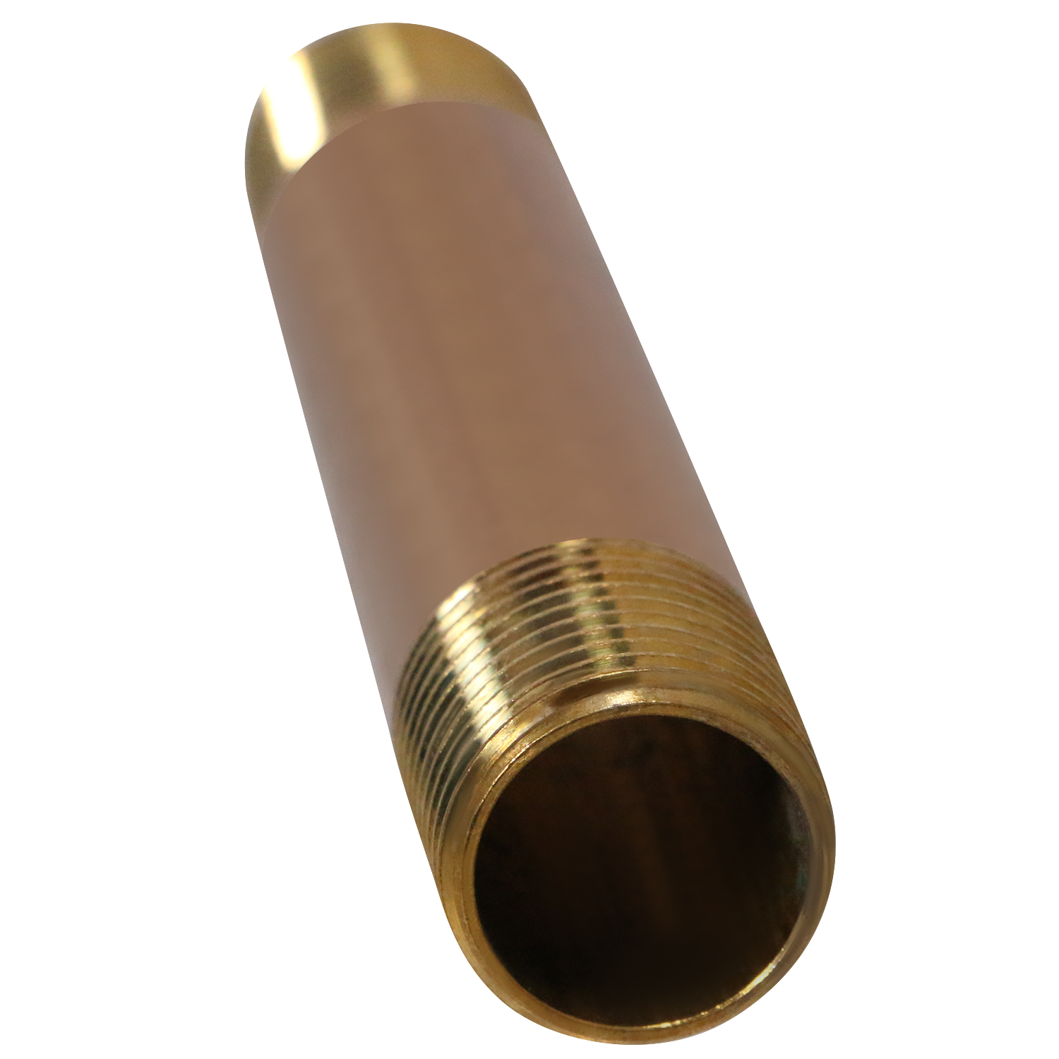 1/2 in x 5 in Red Brass Nipple 1/2 in x 6 in Red Brass Nipple Measuring 1/2 inch x 5 inch Specifically Brass NippleBrass Nipple
