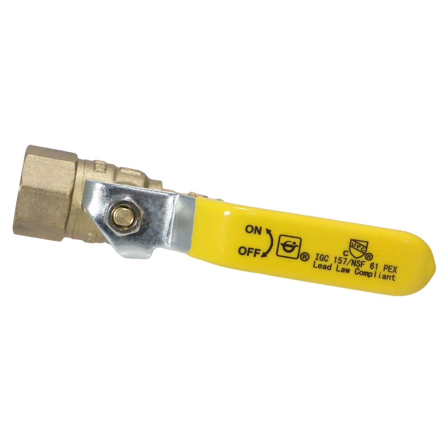 Pex-A Expansion FNPT Ball Valve Measuring Pex A 3/4" x 3/4" Female NPT Ball Valve Specifically Pex A Female NPT Ball Valve