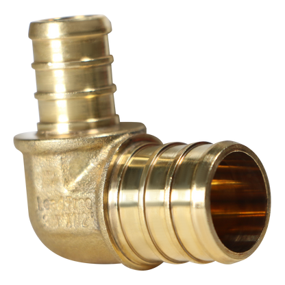  Measuring 3/4" x 1/2" Pex B Elbow Specifically Pex Barb Crimp Elbow
