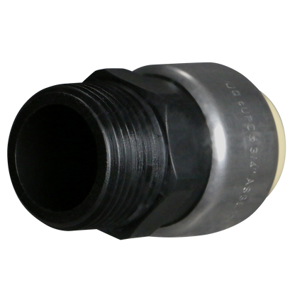  3/4" Push Fit Male Adapter Push To Connect Adapter PPSU Plastic Measuring 3/4" Specifically Push Fit Plastic AdapterPush Fit Plastic Cap