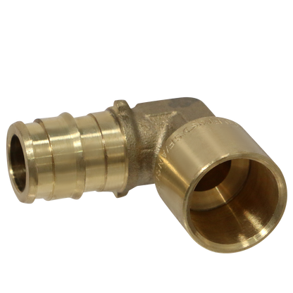  Pex A Expansion Female Sweat Elbow Measuring 1/2" Specifically Pex A Expansion Female Sweat Elbow