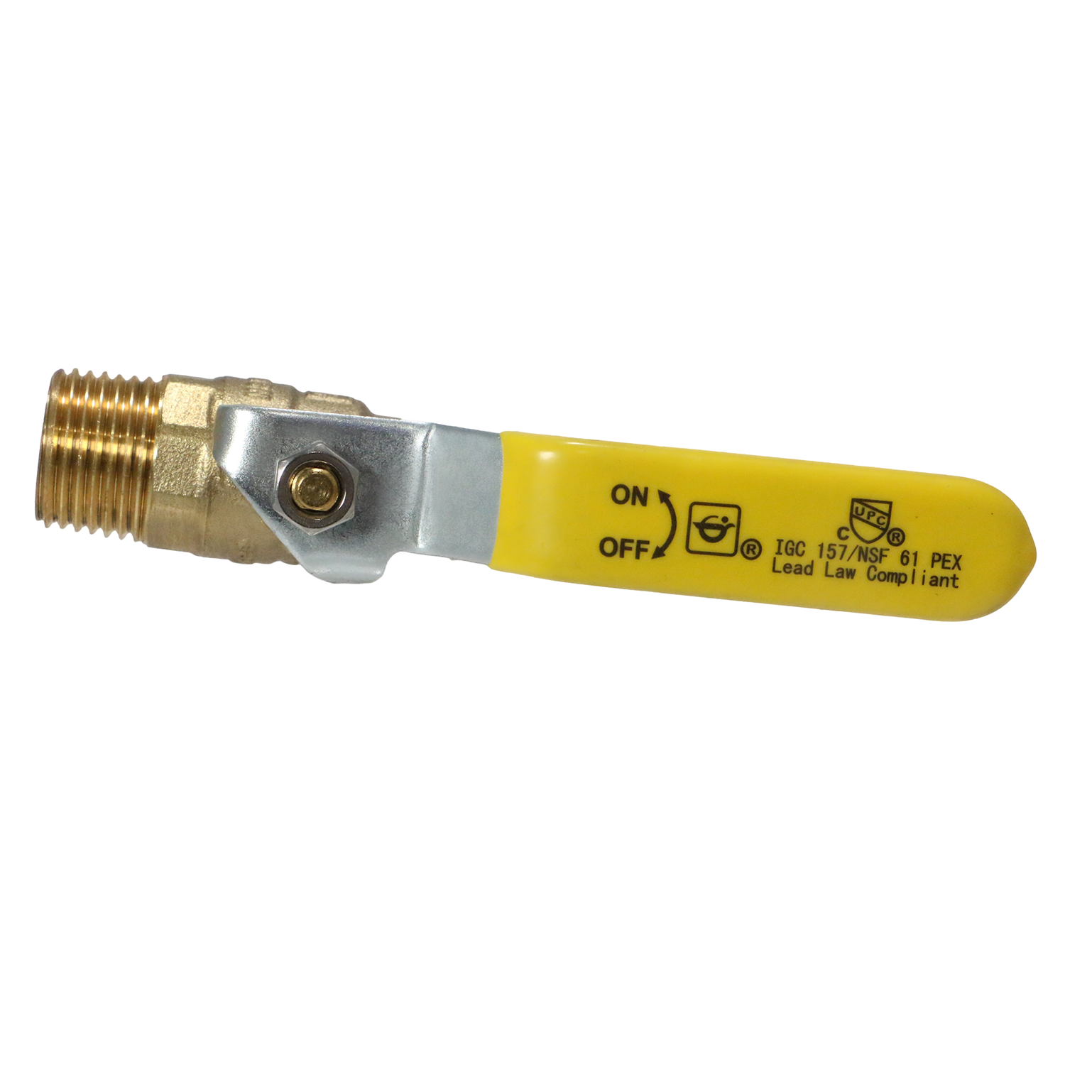  Pex-A Expansion MNPT Ball Valve Measuring Pex A 1/2" x 1/2" Male NPT Ball Valve Specifically Pex A Male NPT Ball Valve
