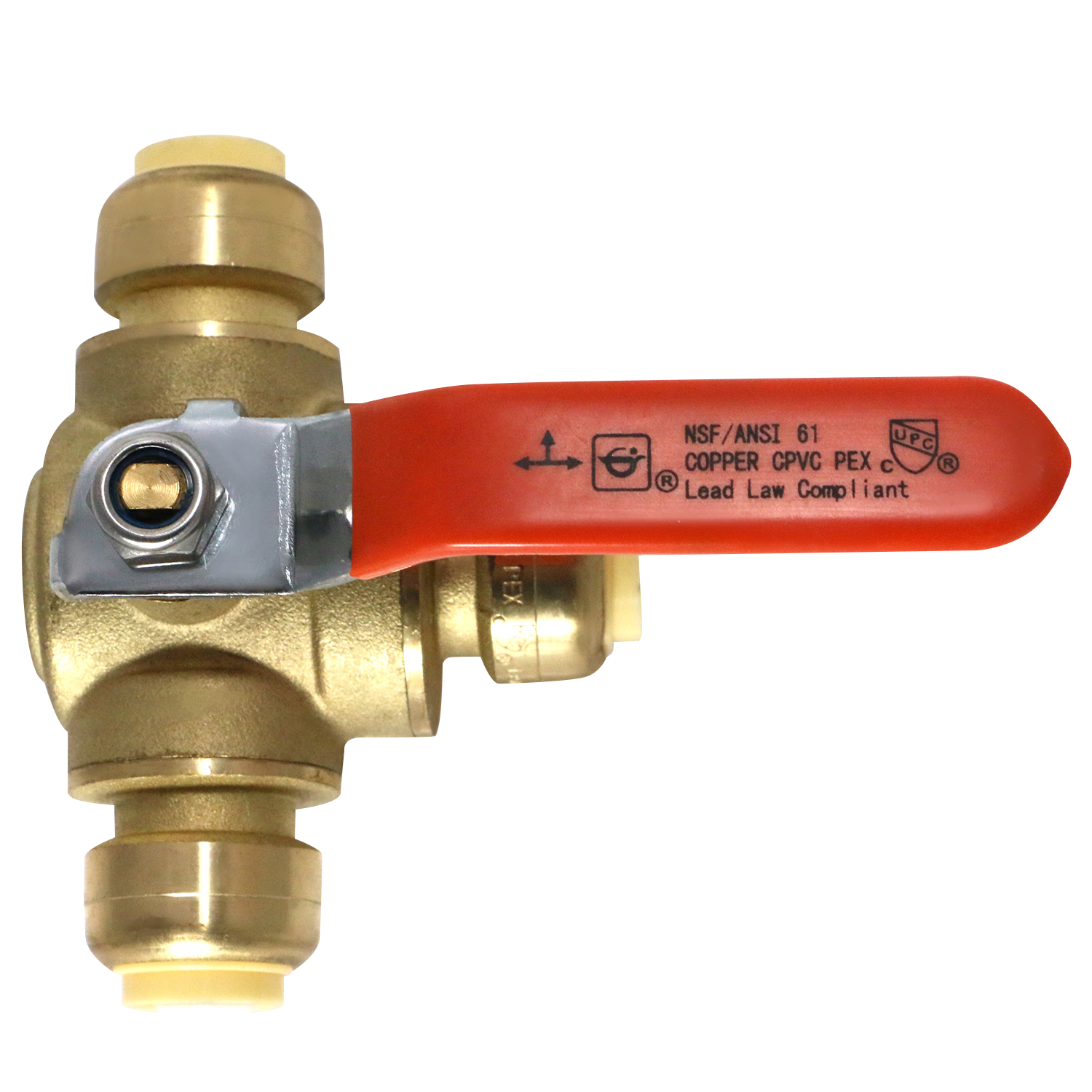 1/2 inch Push Fit Tee Valve Measuring 1/2 inch Push Fit Tee Valve Specifically Push Fit Tee Valve