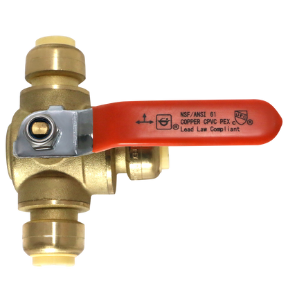 1/2 inch Push Fit Tee Valve Measuring 1/2 inch Push Fit Tee Valve Specifically Push Fit Tee Valve