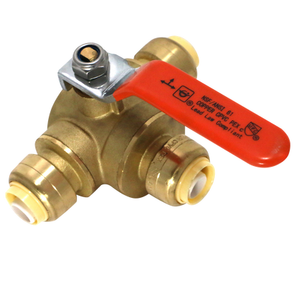 1/2 inch Push Fit Tee Valve Measuring 1/2 inch Push Fit Tee Valve Specifically Push Fit Tee Valve