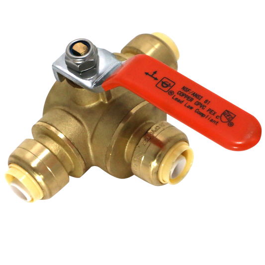 1/2 inch Push Fit Tee Valve Measuring 1/2 inch Push Fit Tee Valve Specifically Push Fit Tee Valve