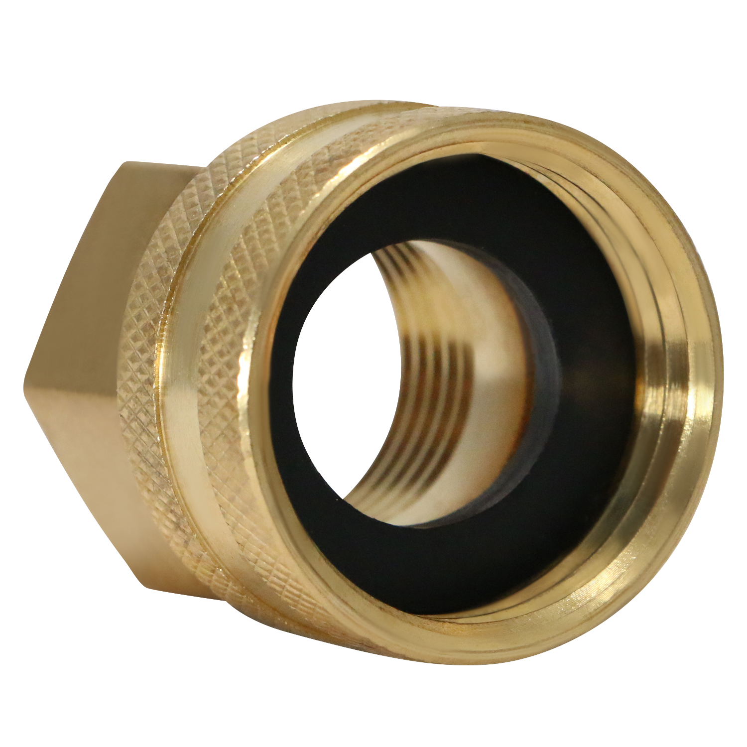  3/4" FHT x 1/2" FIP Swivel Hose Connector 1/2" Pex CPVC Copper Pipe Escutcheons Chrome Plated Decorative Flange For 5/8" OD Tubing Measuring 3/4 inch x 1/2 inch Specifically Swivel Hose ConnectorCopper Pipe EscutcheonPipe Bend