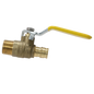  Pex-A Expansion MNPT Ball Valve Measuring Pex A 1/2" x 1/2" Male NPT Ball Valve Specifically Pex A Male NPT Ball Valve