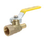  Barb Crimp Pex Female Ball Valve Measuring Pex B 1/2" x 1/2" Female Ball Valve Specifically Pex Barb Crimp Female Ball Valve