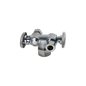 OD Compression 3/8 Inch x 3/8 Inch OD Compression x 5/8 Inch OD Compression Dual Angle Valve Measuring 1 Specifically Push Fit Compression Dual Angle Valve