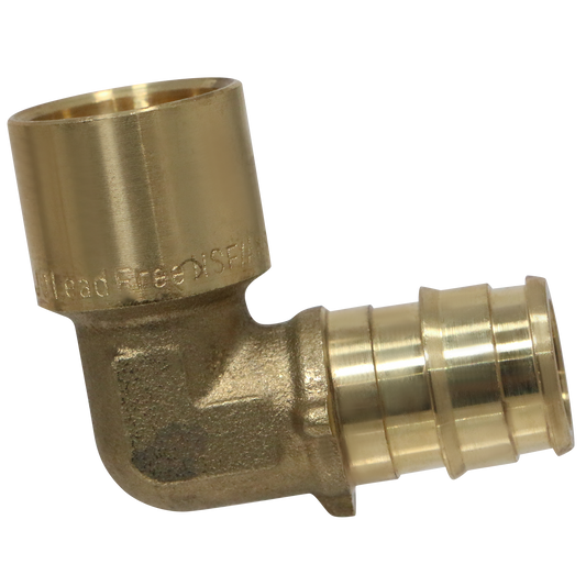  Pex A Expansion Female Sweat Elbow Measuring 1/2" Specifically Pex A Expansion Female Sweat Elbow