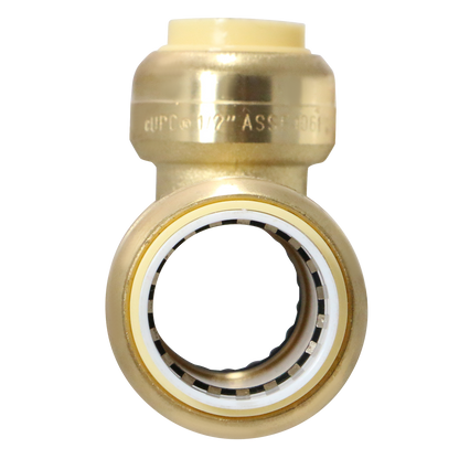  1/2" PVC x 1/2" PVC x 1/2" CTS Push Fit Tee 3/4" CTS x 3/4" CTS x 3/4" PVC Push Fit Tee Measuring 1/2" PVC x 1/2" PVC x 1/2" CTS Specifically Push Fit PVC to CTS TeePush Fit PVC to CTS Tee