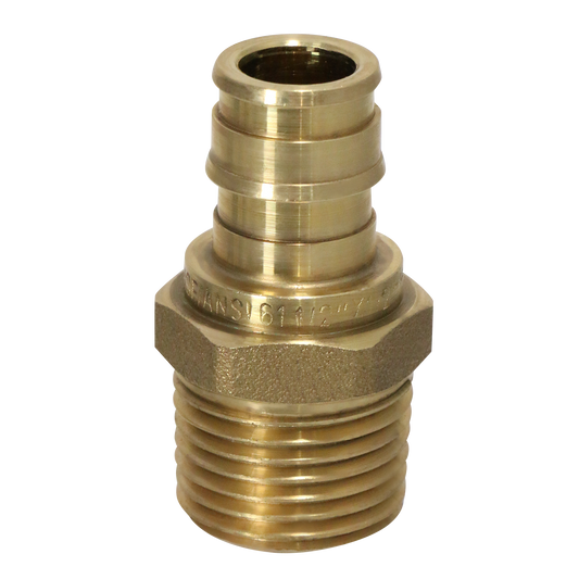  Pex-A Expansion MNPT Measuring Pex A 1/2" x 1/2" Male NPT Specifically Pex A Male NPT