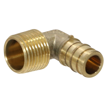 XFITTIG Pex-A Expansion MNPT Elbow Measuring Pex A 1/2" x 1/2" Male NPT Elbow Specifically Pex A Male NPT Elbow