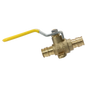 Pex-A Expansion Ball Expansion Valve with Drop Ear Measuring Pex A 1/2" x 1/2" Ball Valve with Drop Ear Specifically Pex A Ball Valve with Drop Ear