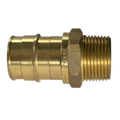  Pex-A Expansion Reducing MNPT Measuring Pex A 1" x 3/4" Male NPT Specifically Pex A Male NPT