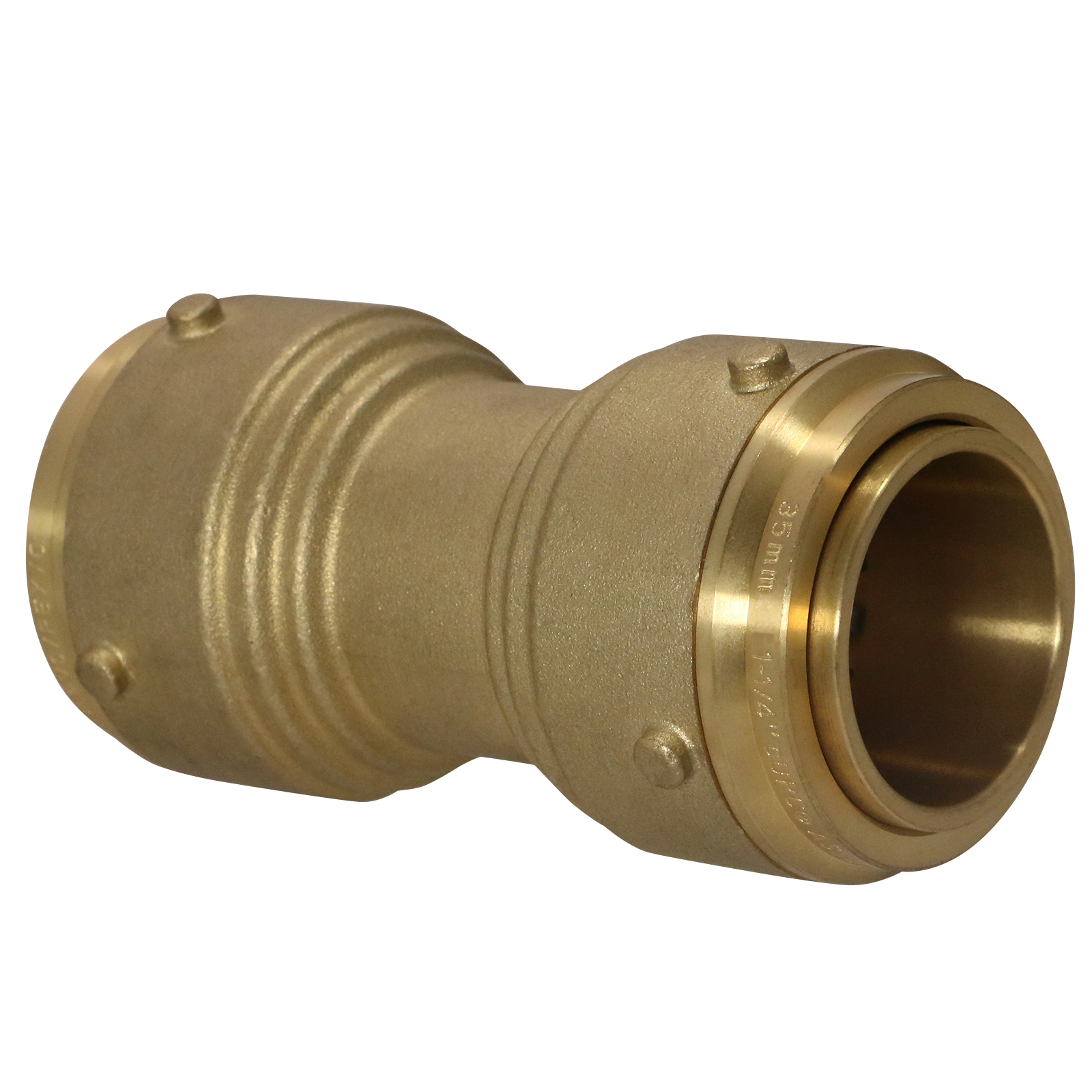  1-1/4" Push Fit Coupling 1-1/2" Push Fit Coupling Measuring 1-1/4" Specifically Push Fit CouplingPush Fit Coupling