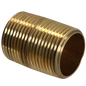 3/4 in x 1-3/8 in Red Brass Nipple 3/4 in x 1-1/2 in Red Brass Nipple Measuring 3/4 inch x 1-3/8 inch Specifically Brass NippleBrass Nipple