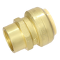 Measuring 1 inch Push Fit x 3/4 inch Female Adapter Specifically