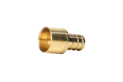  Pex Barb Crimp x Female Sweat Adapter Measuring Pex B 1/2" x 1/2" Female Sweat Adapter Specifically Pex Barb Crimp Female Sweat Adapter