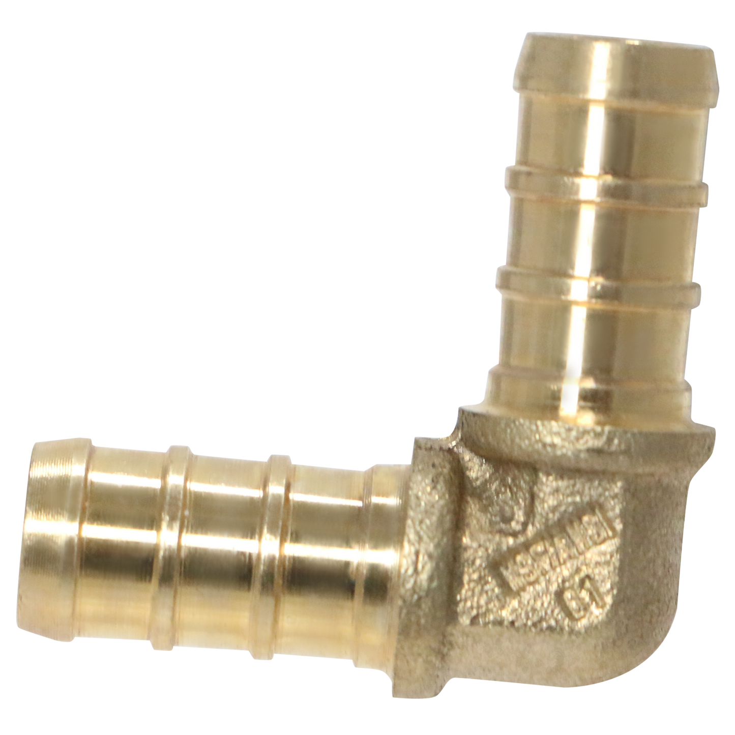 Pex Barb Crimp Elbow Measuring 3/8 inch Pex B Elbow Specifically Pex Barb Crimp Elbow