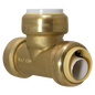  1" CTS x 1" CTS x 1" PVC Push Fit Tee Push To Connect Tee 1/2" Push Fit Coupling Push To Connect Coupling PPSU Plastic Measuring 1" CTS x 1" CTS x 1" PVC Specifically Push Fit PVC to CTS TeePush Fit Plastic Coupling