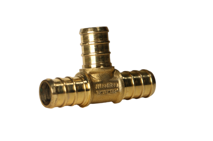  Pex Barb Crimp Tee Measuring 3/8" Specifically Pex Tee