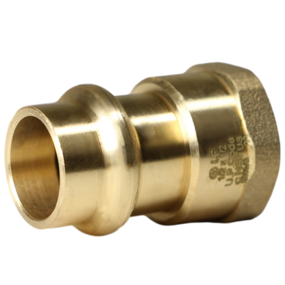 Press Female NPT Adapter Measuring 1/2 Press Inch x 1/2 Inch Female NPT Adapter Specifically Press Female NPT Adapter