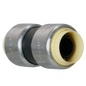  1/2" Push Fit Coupling Push To Connect Coupling PPSU Plastic 3/4" Push Fit Coupling Push To Connect Coupling PPSU Plastic Measuring 1/2" Specifically Push Fit Plastic CouplingPush Fit Plastic Coupling