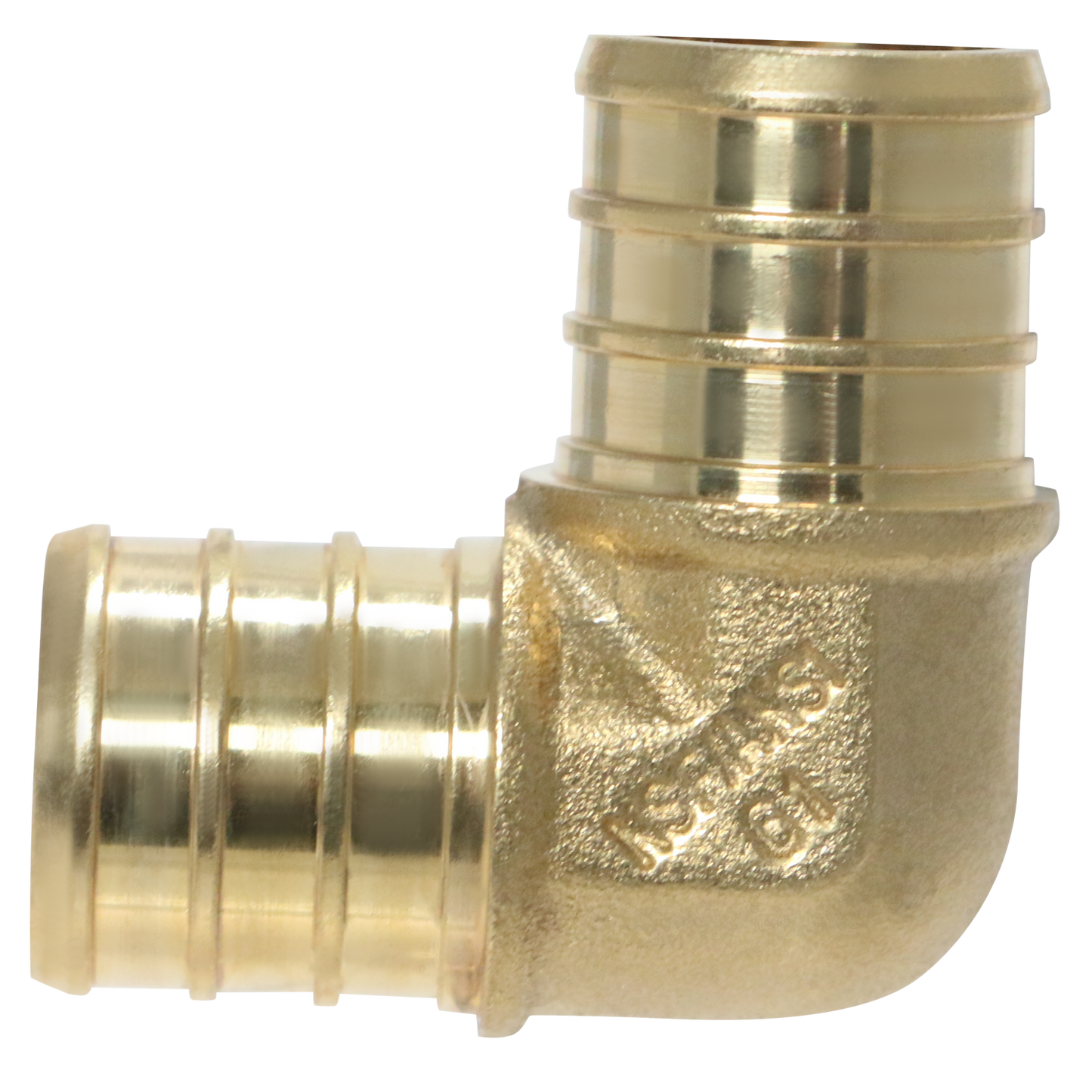 Pex Barb Crimp Elbow Measuring 3/8 inch Pex B Elbow Specifically Pex Barb Crimp Elbow