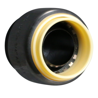  3/4" Push Fit Cap Push To Connect Cap PPSU Plastic Measuring 3/4" Specifically Push Fit Plastic Cap