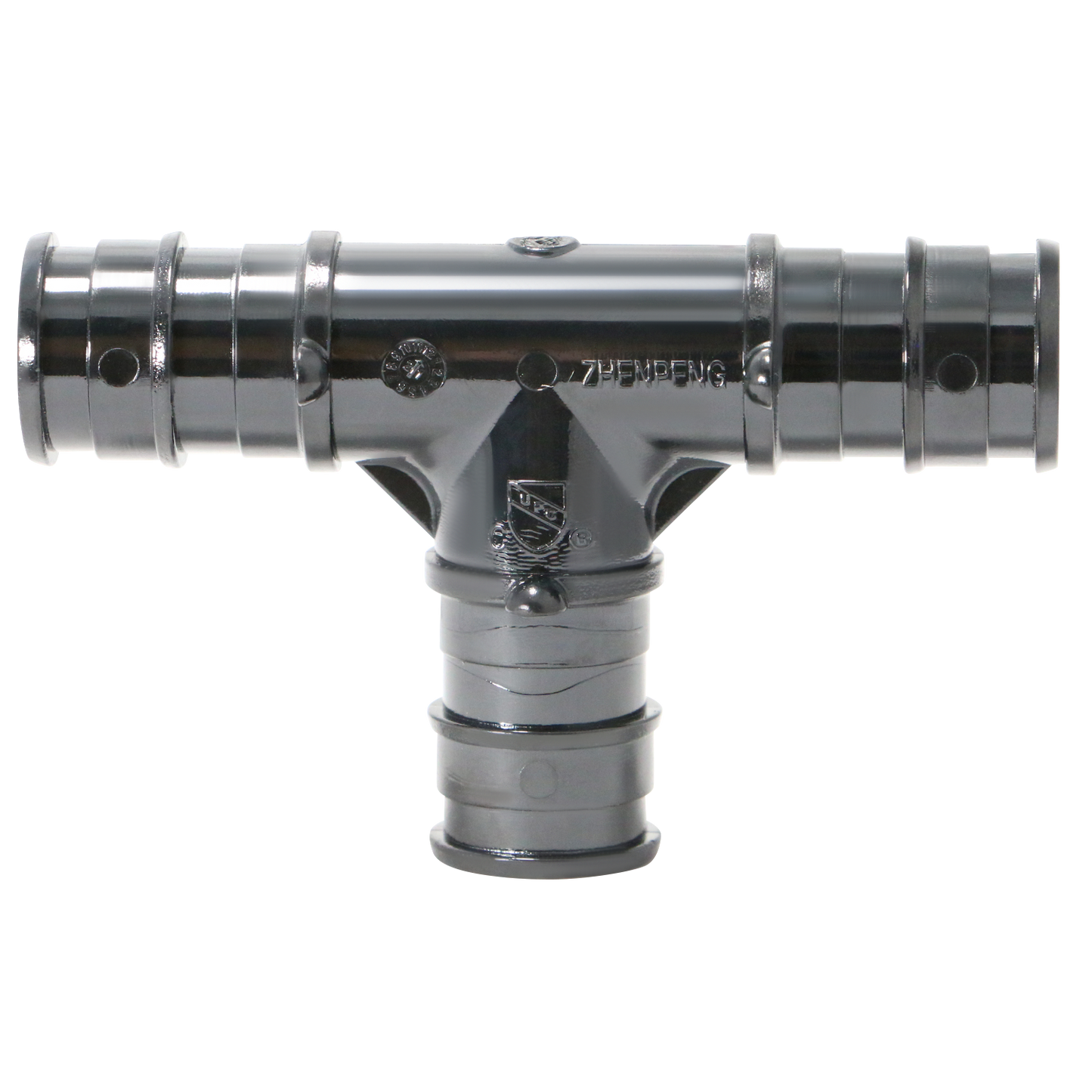 Pex A 1/2 Inch x 1/2 inch x 1/2 inch Pex A Poly Tee Pex Expansion Poly Tee Measuring 1/2 inch x 1/2 inch x 1/2 inch Specifically PEX A Poly TeePEX A Ball Valve