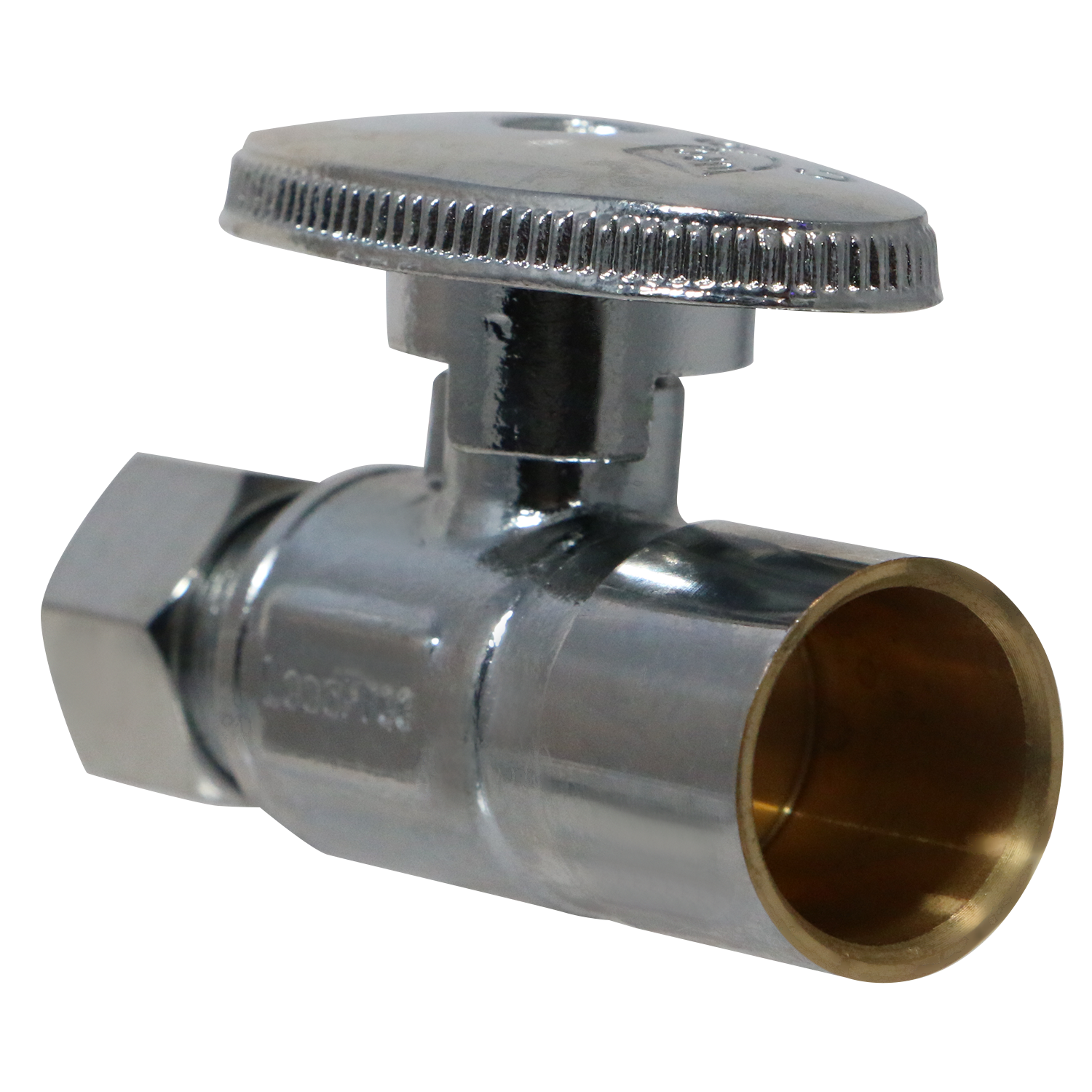 OD Compression Sweat Straight Valve Measuring 3/8 Inch OD Compression x 1/2 Inch Sweat Straight Valve Specifically OD Compression Sweat Straight Valve