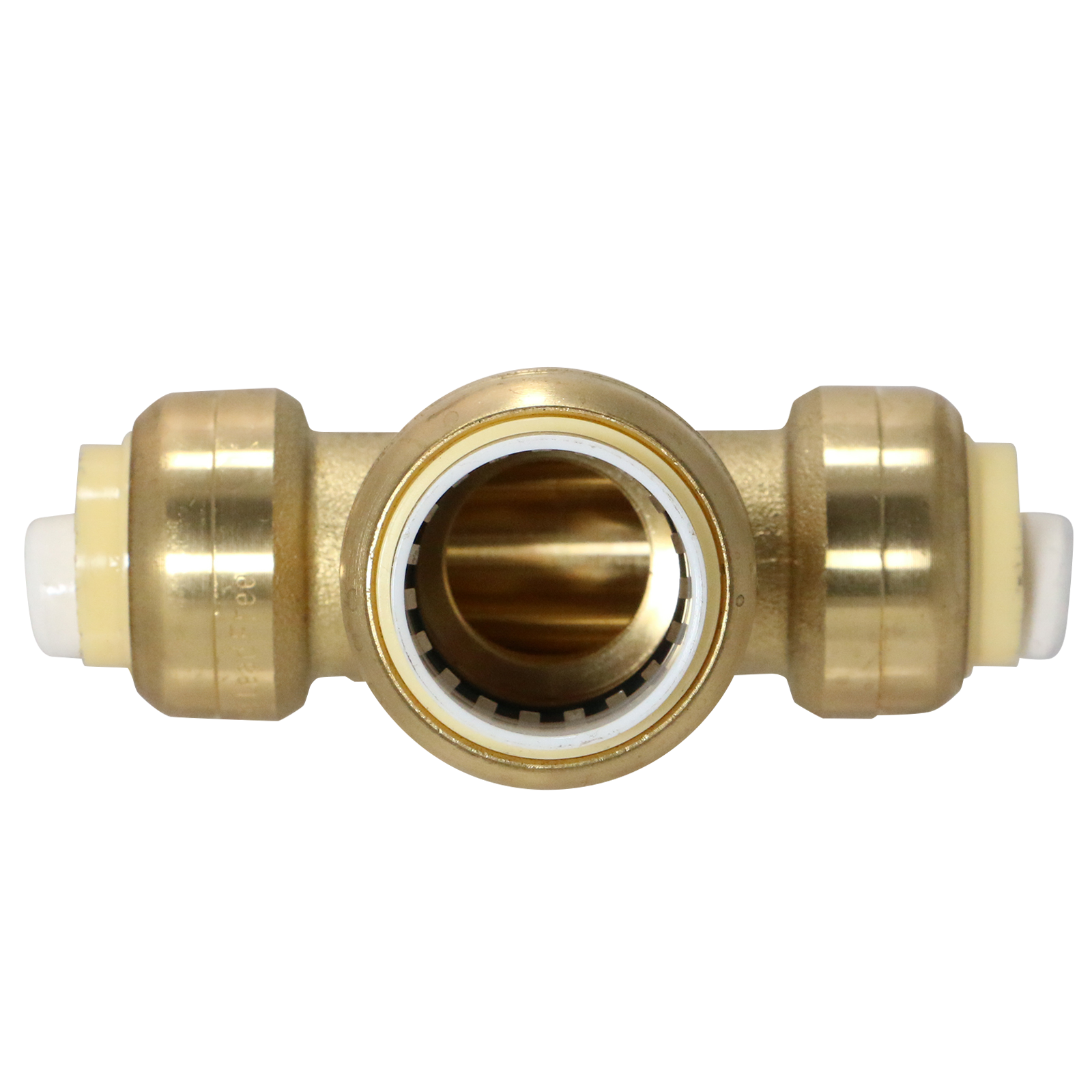  1/2" CTS x 1/2" CTS x 1/2" PVC Push Fit Tee 1/2" PVC x 1/2" PVC x 1/2" CTS Push Fit Tee Measuring 1/2" CTS x 1/2" CTS x 1/2" PVC Specifically Push Fit PVC to CTS TeePush Fit PVC to CTS Tee
