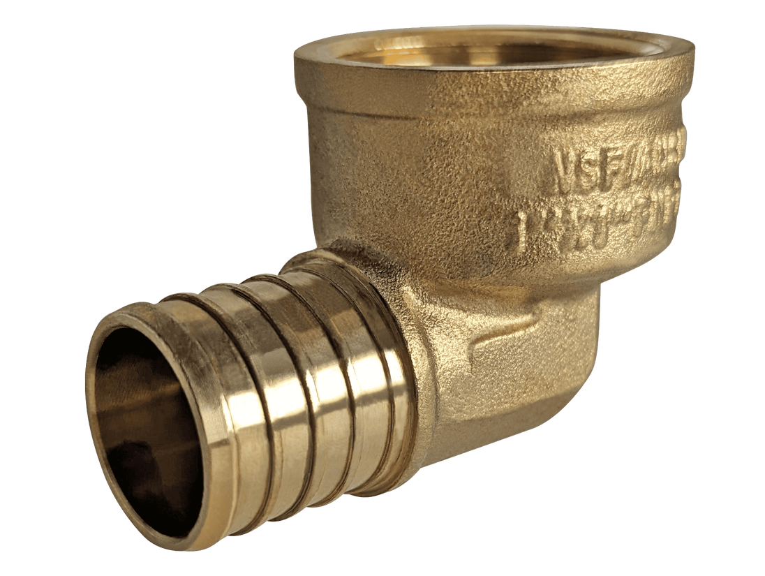 1 inch PEX-B Barb x 1 inch FNPT Elbow