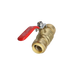 3/4 inch Push-to-Connect Ball Valve, Red (Hot)