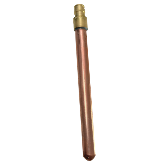 1/2 Inch Pex-A Expansion Stub Out Straight 8 Inch Long