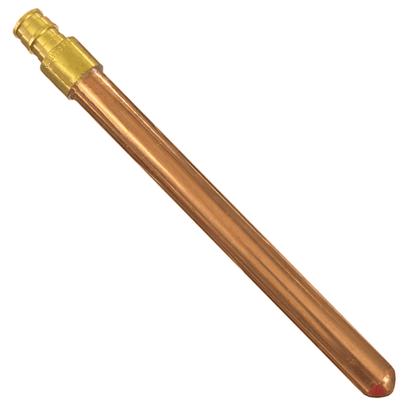 1/2 Inch Pex-A Expansion Stub Out Straight 8 Inch Long