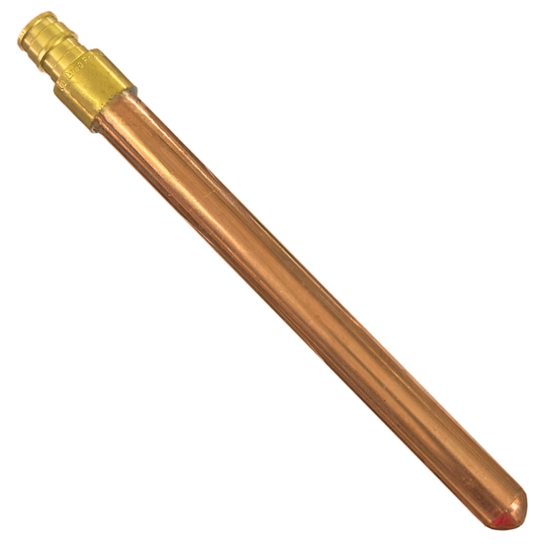 1/2 Inch Pex-A Expansion Stub Out Straight 8 Inch Long