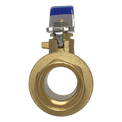 1 Inch Brass Sweat Shut Off Ball Valve