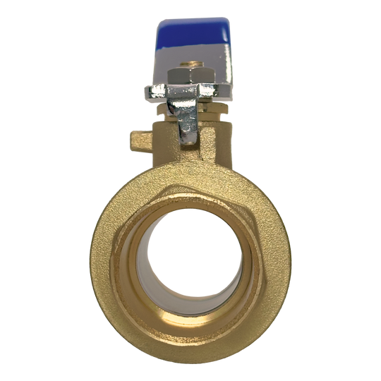 1 Inch Brass Sweat Shut Off Ball Valve