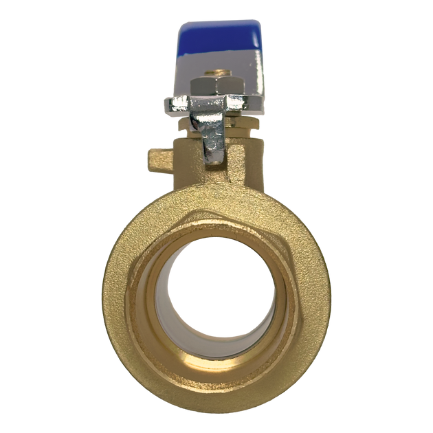 1 Inch Brass Sweat Shut Off Ball Valve